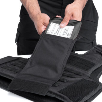 Tactical Side Straps IIIA Black