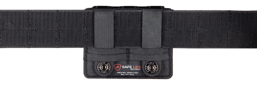 Triple Mag Pouch on Belt