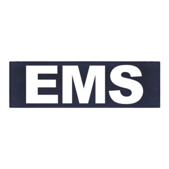 Safe Life Defense First Response Modified Front Patch EMS White in Navy Blue