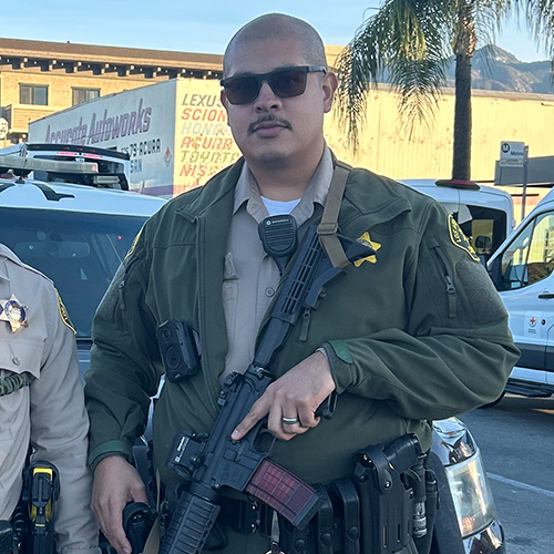 Cesar Hernandez Free Body Armor winner Feb 2025 Guardian Angel